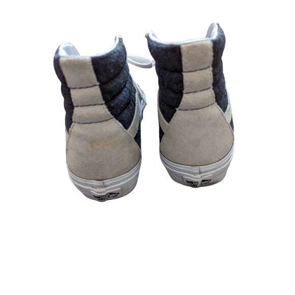 Vans Women's Black High-Cut Lace-Up Skateboard Shoes Size 8 - Picture 7 of 9